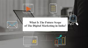 Scope of digital marketing highlighting SEO, social media, content marketing, and online business growth